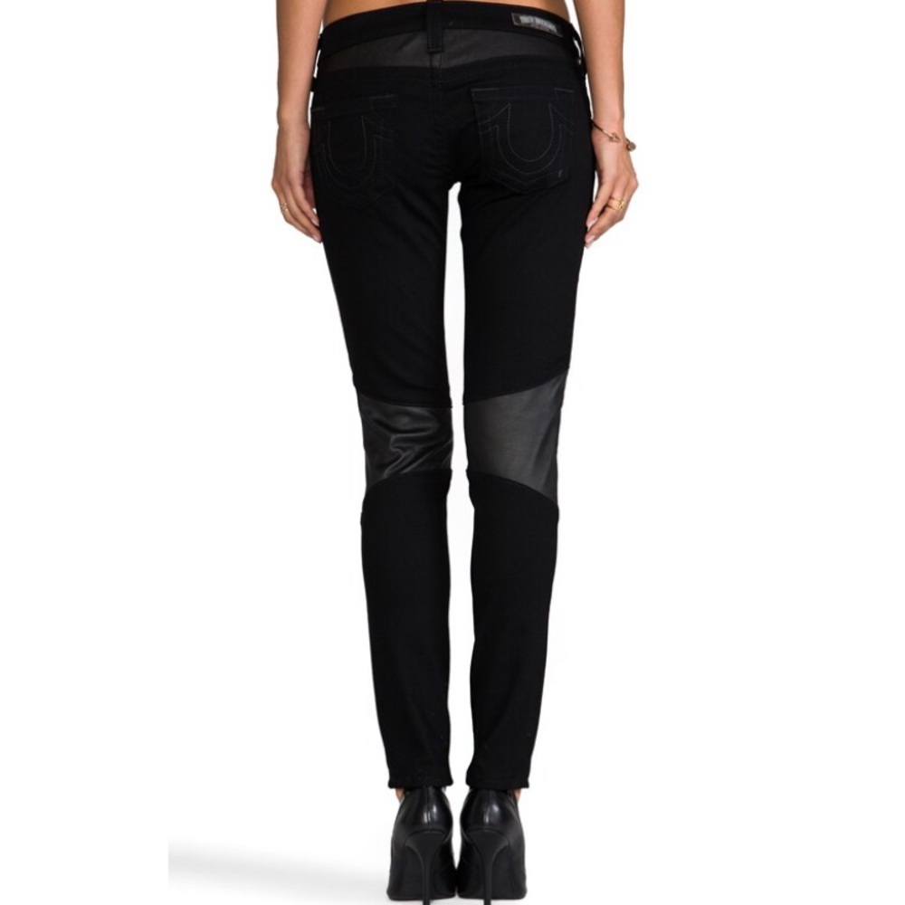 True Religion moto skinny jeans, 25 🔥